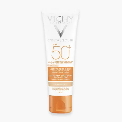 VICHY Capital Soleil Soin Anti-Taches Teinte 3en1 SPF50 50ml