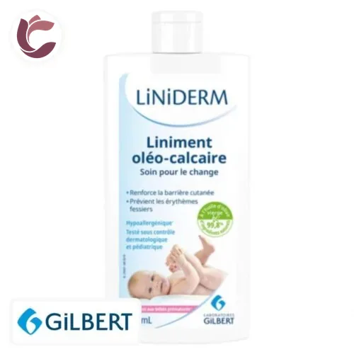 GILBERT Liniderm Liniment Oleo-Calcaire Soin pour le Change 480ml