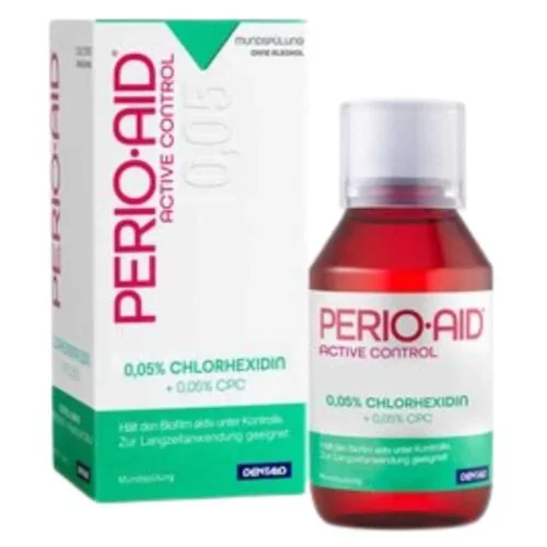 PERIO-AID Active Control Bain de Bouche 0.05% Chlorhexidine 150ml