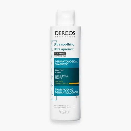 VICHY Dercos Ultra Apaisant Shampoing Dermatologique Cheveux Secs 200ml