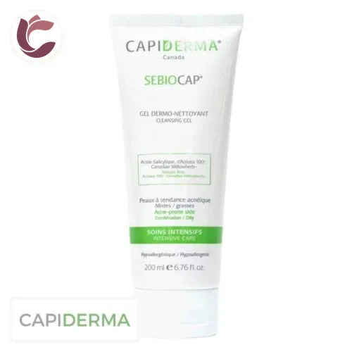 CAPIDERMA Sebiocap Gel Dermo-Nettoyant Soins Intensifs 200ml