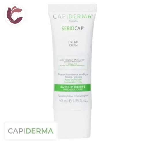 CAPIDERMA Sebiocap Creme Visage Soins Intensifs 40ml