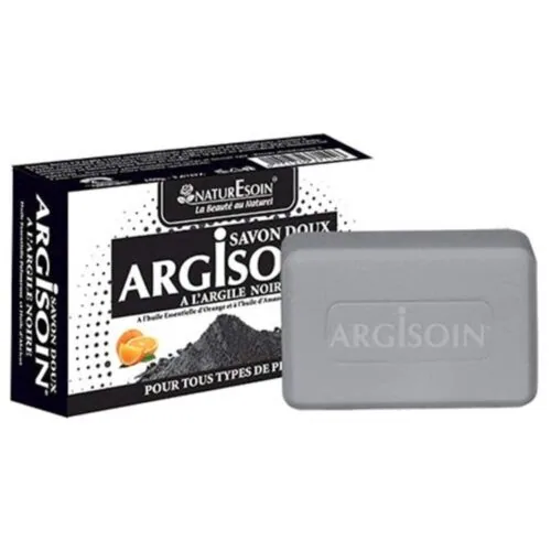 NATURESOIN Argisoin Savon Doux a L’argile Noire 125g
