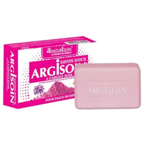 NATURESOIN Argisoin Savon Doux a L’argile Rose 125g