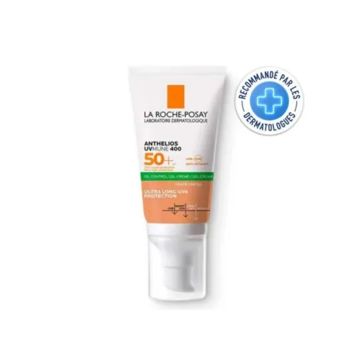 LA ROCHE-POSAY Rp Anthelios Matifiante Teinte « oil Controle » Spf50+ 50ml