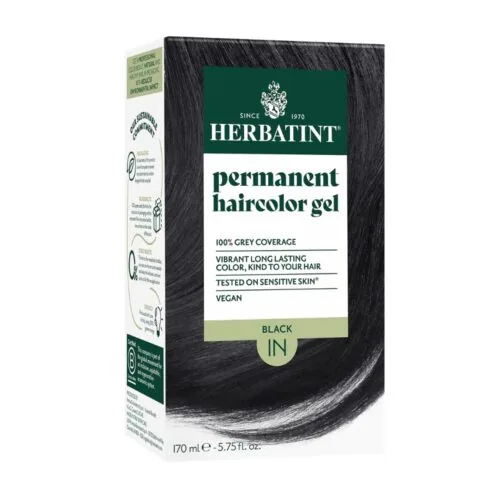 HERBATINT Soin Colorant 1N Noir 170ml